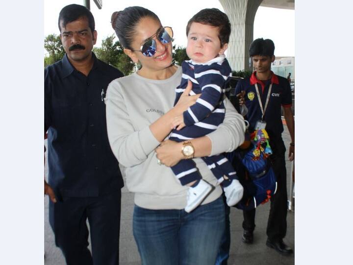 अभिनेत्री करीना आणि तिचा गोंडस मुलगा तैमूर