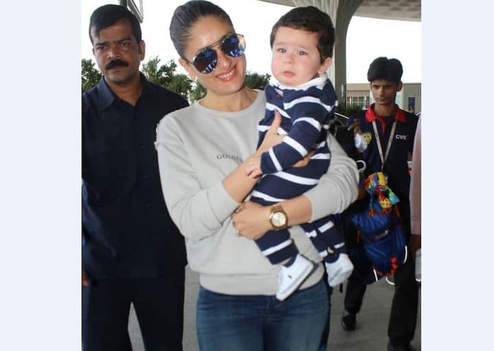 अभिनेत्री करीना आणि तिचा गोंडस मुलगा तैमूर