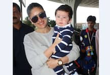 चिमुकला तैमूर कॅमेऱ्यात कैद