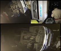 गोवा-बोरिवली बसचा अपघात, दोघांचा मृत्यू, 35 जण जखमी