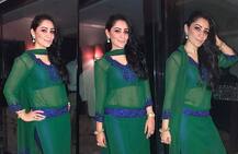 मान्यता दत्त ट्रेडिशनल लूकमध्ये! 