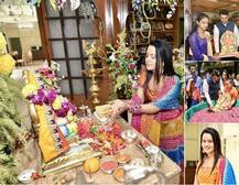 मुख्यमंत्र्यांच्या घरगुती बाप्पाचं विसर्जन