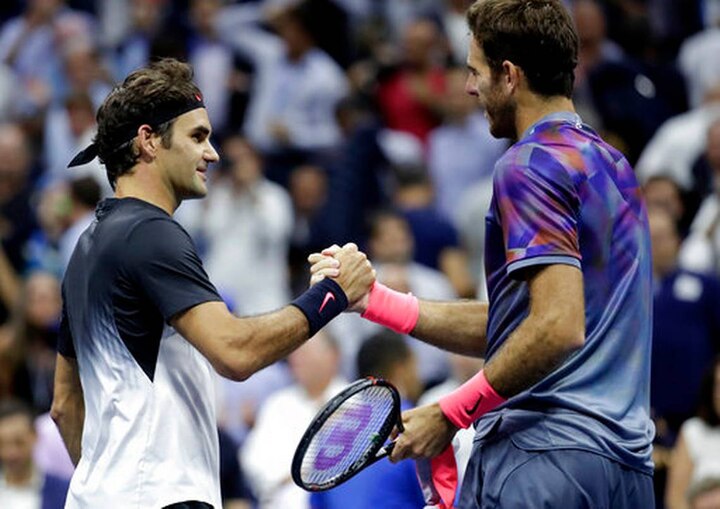 Roger Federer Out Of Us Open After Suffering Defeat From Del Potro यूएस ओपनमध्ये रॉजर फेडररला मोठा धक्का
