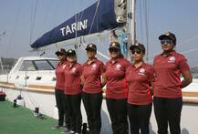 नौदलाच्या महिला अधिकाऱ्यांची ‘तारिणी’वर स्वार होऊन उद्यापासून जगभ्रमंती