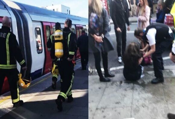 Live Explosion On Tube Train At Parson Green London Many Injured Breaking News From London लंडनमधील अंडरग्राऊंड मेट्रो स्टेशनवर स्फोट, अनेक जण जखमी