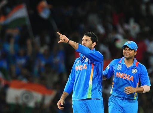 युवराज सिंह देखील फिटनेस आणि खराब कामगिरीमुळे संघातून बाहेर आहे. फिटनेस टेस्टमध्ये अपात्र ठरल्यामुळे रैना आणि युवराज संघातून बाहेर असल्याची माहिती आहे.