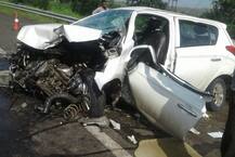 अमरावती-नागपूर हायवेवर ओव्हरटेक करताना अपघात, दोघांचा मृत्यू