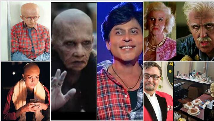 यापूर्वी बिग बी अमिताभ बच्चन, शाहरुख खान, ऋषी कपूर, राजकुमार राव, प्रियंका चोप्रा, हृतिक रोशन साऱख्या दिग्गज कलाकारांनी आपल्या सिनेमांमध्ये हा मेकअप केला आहे. 