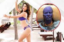 आगामी सिनेमासाठी सनी लिओनीचा हटके मेकअप