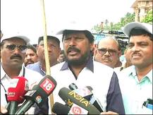 शिवसेना सत्तेतून बाहेर पडली तरी सरकारला धोका नाही : रामदास आठवले