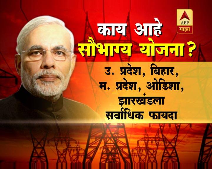या योजनेतंर्गत 5 एलईडी बल्ब, पंखा आणि सोलार पॉवर पॅक वाटले जाणार आहेत.