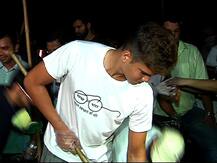 अर्जुन तेंडुलकरची वांद्रे परिसरात साफसफाई