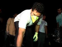 अर्जुन तेंडुलकरची वांद्रे परिसरात साफसफाई