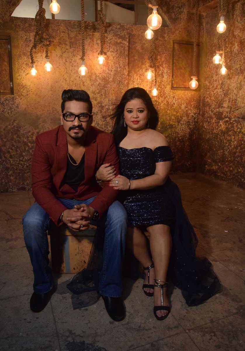 प्रसिद्ध कॉमेडियन भारती सिंहचं बॉयफ्रेंडसोबत रोमँटिक फोटोशूट
