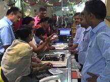 दसऱ्याच्या शुभमुहूर्ताला जळगावात सोने खरेदीसाठी गर्दी