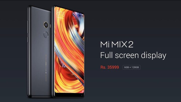 Xiaomi Mi Mix 2 With 6gb Ram Launched In India Price And Features चेहरा पाहून अनलॉक होणारा  MI Mix 2 लाँच