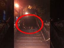 मुंबईतील चर्नी रोड स्टेशनजवळील पुलाचा काही भाग कोसळला!