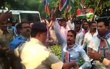 निरुपमांच्या घराबाहेर भाज्यांच्या गाड्या लावून मनसेचं आंदोलन