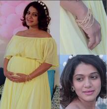 अभिनेत्री उर्मिला कोठारेचं डोहाळजेवण