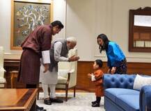 भूतानचे राजे सहपरिवार पंतप्रधान मोदींच्या भेटीला! 
