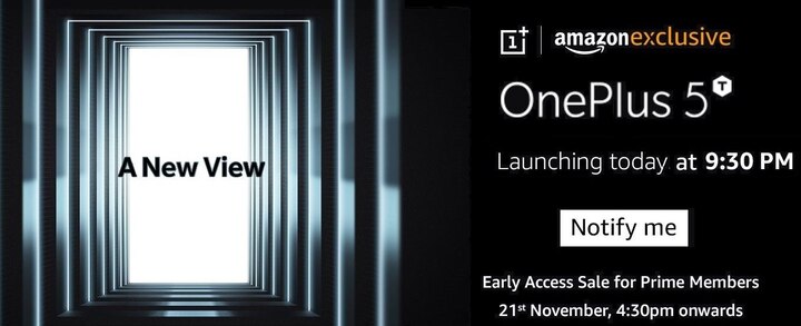 OnePlus 5T smartphone to launch today latest update One Plus 5T स्मार्टफोनचं लाँचिंग अवघ्या काही तासात