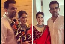 झहीर आणि सागरिका लग्नाच्या बेडीत 