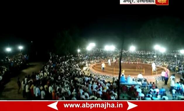 पावणे दोन महिन्यानंतंर येणार्या जत्रेच्या आधी.. .या मल्लांची दंगल रात्री उशीरा पर्यंत सुरु होती.