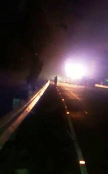 कोल्हापुरात खासगी बस पेटल्याने दोन प्रवाशांचा होरपळून मृत्यू