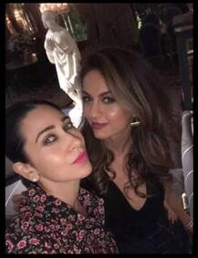 अलिबागमध्ये करिश्मा आणि मलायकाची धमाल मस्ती 