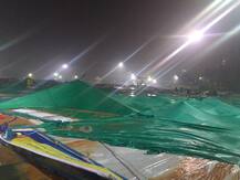 शिवाजी पार्कातील मंडप कोसळला, काही भीमसैनिक जखमी