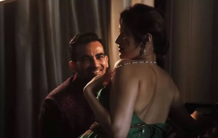 झहीर आणि सागरिका (फोटो : Harper's Bazaar Bride)
