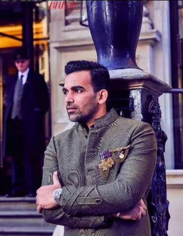 झहीर खान (फोटो : Harper's Bazaar Bride)