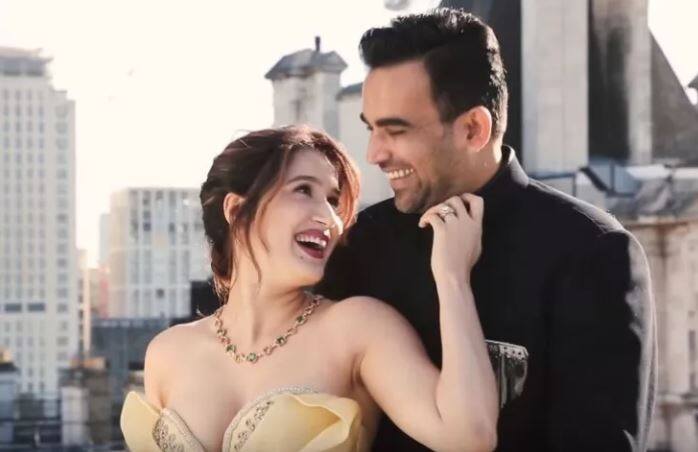 झहीर आणि सागरिका (फोटो : Harper's Bazaar Bride)