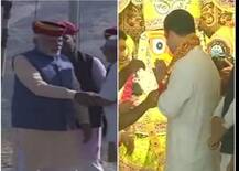 राहुल जगन्नाथाच्या चरणी, तर मोदी सी प्लेनने अंबाजी मंदिरात!