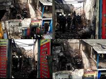 खैरानी रोडवर भीषण आग, 12 कामगारांचा मृत्यू