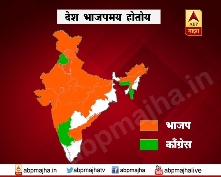 states where bjp and nda in power after Gujarat and himachal pradesh result देशातील 29 पैकी 19 राज्यात भाजप-एनडीएची सत्ता