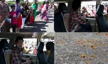 भारावलेल्या सचिनचं डोंजा गावात जंगी स्वागत