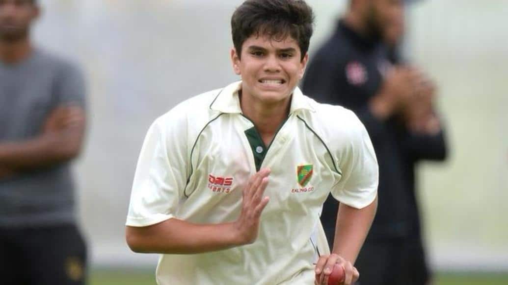 Sachin Tendulkar’s son Arjun shines for Mumbai victory in Cooch Behar Trophy अर्जुन तेंडुलकरच्या पाच विकेट्स, मुंबईचा शानदार विजय