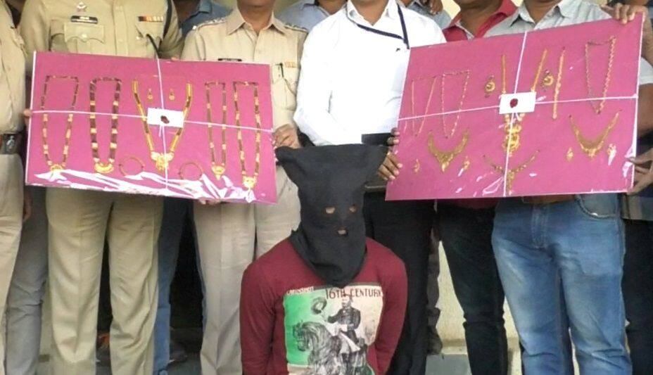20 home burglars in Panvel robbers arrested latest update पनवेलमध्ये 20 घरफोड्या, दरोडेखोराच्या मुसक्या आवळल्या