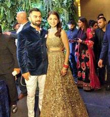 \'विरानुष्का\'च्या रिसेप्शनला बड्या सेलिब्रिटींची हजेरी