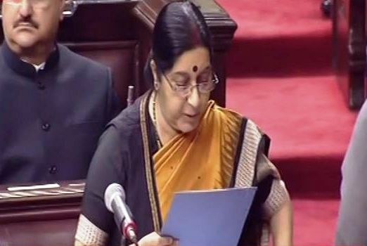 39 Indians who were kidnapped in Iraq have died, Sushma Swaraj in Rajya Sabha इराकमध्ये अपहरण झालेल्या 39 भारतीयांचा मृत्यू : सुषमा स्वराज