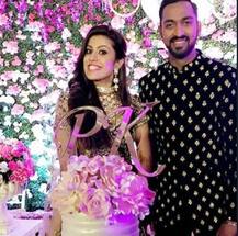 क्रिकेटपटू कृणाल पांड्याचा शानदार विवाहसोहळा