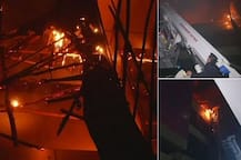 मुंबई अग्नितांडव : आगीची भीषणता सांगणारे फोटो आणि व्हिडीओ