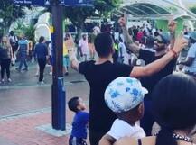 दक्षिण आफ्रिकेतील रस्त्यावर विराट-धवनचा भांगडा