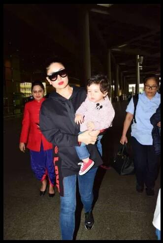 करीना आणि तैमूर 