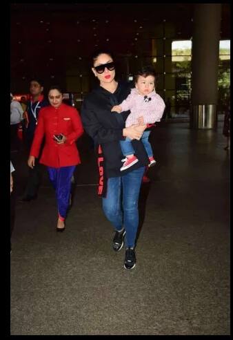 करीना आणि तैमूर 