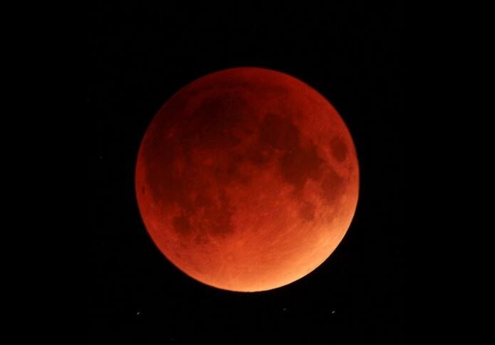 Lunar eclipse : century's longest 'blood moon' today latest update शतकातलं सर्वात दीर्घ खग्रास चंद्रग्रहण, ब्लड मून दिसणार