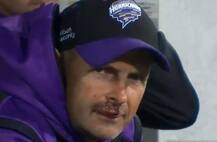 गॅरी कर्स्टन यांच्या तोंडावर चेंडू आदळला, दात पडले! 