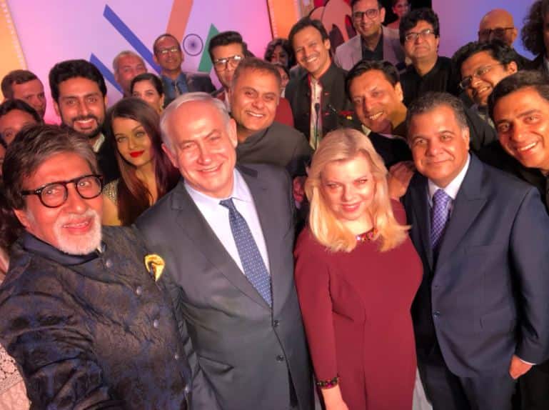 Israel Prime Minister Benjamin Netanyahu and his Wife Attend Event with Bollywood Stars नेत्यान्याहू म्हणाले जय महाराष्ट्र, जय इस्रायल