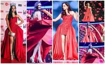 फिल्मफेअर अवॉर्डमध्ये मिस वर्ल्ड मानुषीचा ग्लॅमरस अंदाज  
